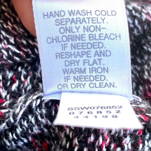 J Jill PureJill Asymmetrical Hem Knit Long Sleeve Sweater Size M - Picture 8 of 9